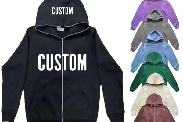 Full Zip Up Sports Hoodies