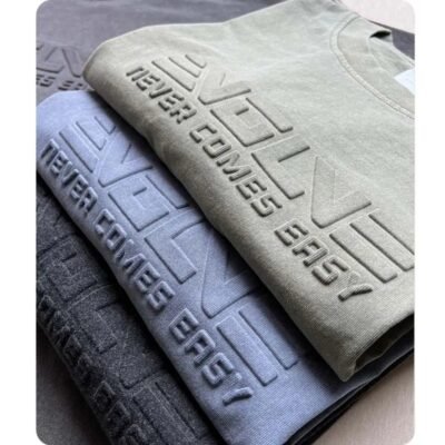 3D Embossed T-Shirts