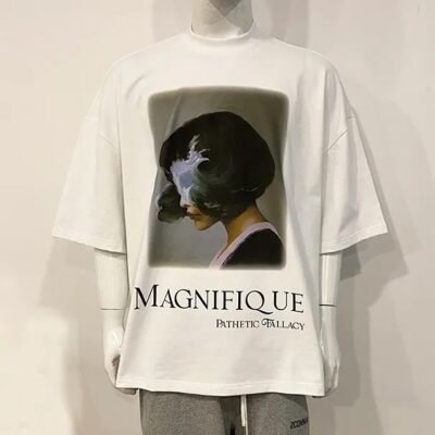 oversized streetwear hip pop heavyweight t-shirt