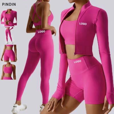 pink yoga set