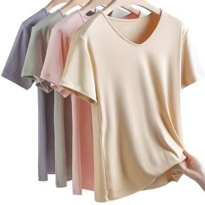 v neck t shirts women