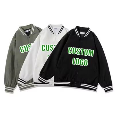 custom wholesale baseball jacket