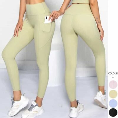 Elastic Tight Yoga Leggings (1)