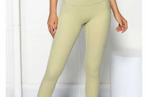 Elastic Tight Yoga Leggings (3)