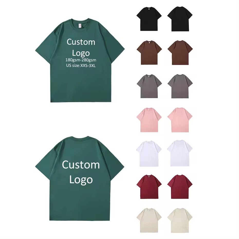 Different colored T-shirts